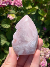 Load image into Gallery viewer, Pink Amethyst Druzy Flame