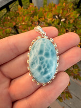 Load image into Gallery viewer, Larimar Oval Necklace 100PI