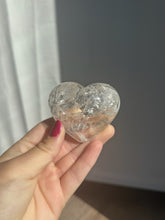 Load image into Gallery viewer, Quartz Flat Back Heart 24CS