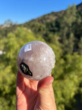 Load image into Gallery viewer, Quartz Druzy Crystallized Sphere