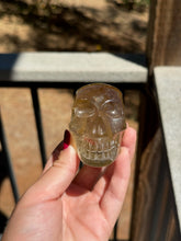 Load image into Gallery viewer, Citrine Skull 145J