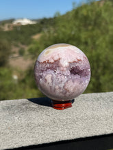 Load image into Gallery viewer, Pink Amethyst Sphere 180TB