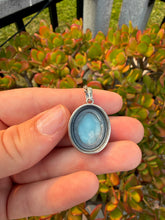Load image into Gallery viewer, Larimar Oval Necklace 120LJ