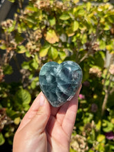 Load image into Gallery viewer, Blue Fluorite Heart 120VI