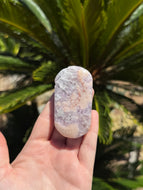 Pink Amethyst Palm Stone 40NC