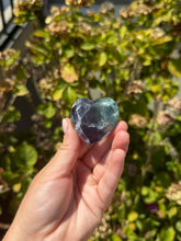 Load image into Gallery viewer, Blue Fluorite Heart 40LBE
