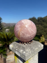 Load image into Gallery viewer, Rose Quartz Sphere 165WI