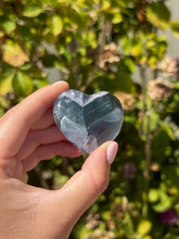 Load image into Gallery viewer, Blue Fluorite Heart 40ACR