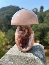 Load image into Gallery viewer, Pink Amethyst Large Mushroom