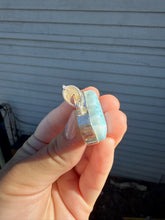 Load image into Gallery viewer, Larimar Heart Necklace 60TA