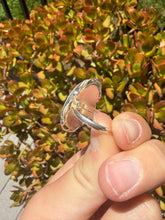Load image into Gallery viewer, Larimar Ring Size 6+ Adjustable 50LI