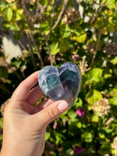 Load image into Gallery viewer, Blue Fluorite Heart 120VD