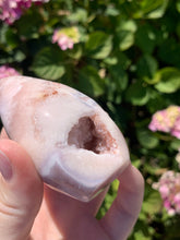 Load image into Gallery viewer, Pink Amethyst Druzy Flame