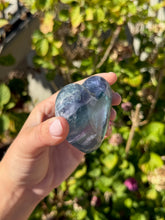 Load image into Gallery viewer, Blue Fluorite Heart 120VD