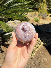 Load image into Gallery viewer, Pink Amethyst Sphere 90TO