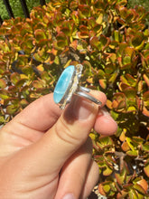 Load image into Gallery viewer, Larimar Ring Size 6+ Adjustable 50LI