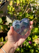 Load image into Gallery viewer, Blue Fluorite Heart 120VD
