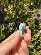 Load image into Gallery viewer, Larimar Heart Necklace 102T