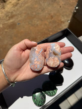 Load image into Gallery viewer, Cotton Candy Agate Palm Stone Intuitively Selected 10KL