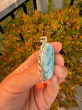 Load image into Gallery viewer, Larimar Oval Necklace 100PI