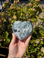 Blue Fluorite Heart 150VH