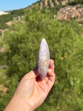 Load image into Gallery viewer, Pink Lavender Amethyst Heart With Stand 140GH