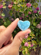 Load image into Gallery viewer, Larimar heart