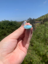 Load image into Gallery viewer, Larimar Marquis Sterling Silver Pendant
