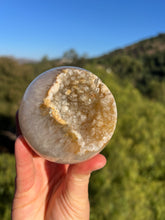 Load image into Gallery viewer, Golden Healer Quartz Druzy Sphere