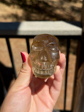 Load image into Gallery viewer, Citrine Skull 145J