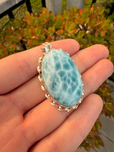 Load image into Gallery viewer, Larimar Oval Necklace 100PI