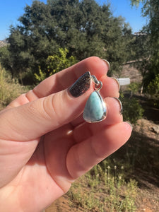 Larimar Sterling Silver Pendant