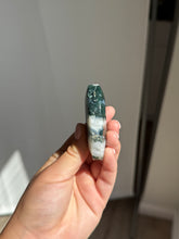 Load image into Gallery viewer, Moss Agate Palm Stone Intuitively Selected 18KP