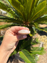 Load image into Gallery viewer, Pink Amethyst Palm Stone 28NT