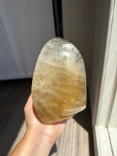 Load image into Gallery viewer, Citrine Black Tourmaline Flame with Hematoid 500RS