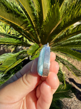Load image into Gallery viewer, Larimar Teardrop Necklace 90TL