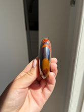 Load image into Gallery viewer, Hematite Tigers Eye Palm Stone Intuitively Selected 28LM