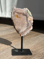 Pink Amethyst Slab on Stand 32HB