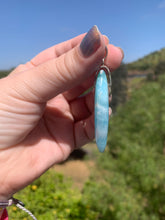 Load image into Gallery viewer, Larimar Marquis Sterling Silver Pendant