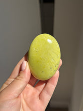 Load image into Gallery viewer, Serpentine Palm Stone Intuitively Selected 18SA