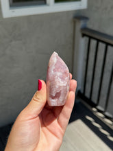Load image into Gallery viewer, Lavender Pink Amethyst Flower Agate Flame 58CA