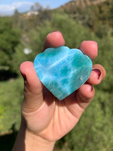Load image into Gallery viewer, Reserved Larimar Shell 5/8