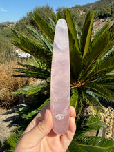 Load image into Gallery viewer, Rose Quartz Wand 40HT