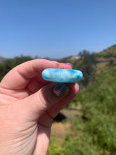 Load image into Gallery viewer, Larimar Heart Sterling Silver Pendant