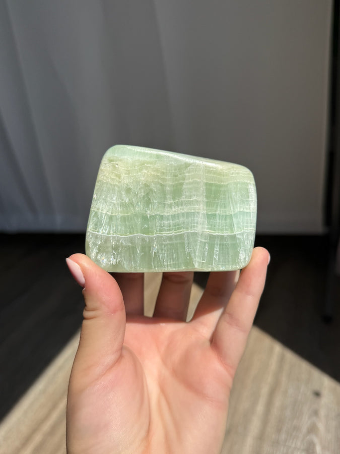 Pistachio Calcite Freeform 36PR