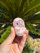 Load image into Gallery viewer, Pink Amethyst Palm Stone 28BQ