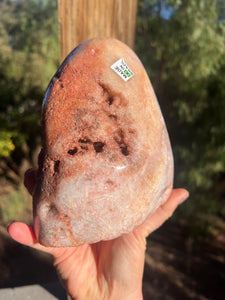 Pink RED Amethyst Cutbase