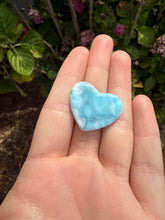 Load image into Gallery viewer, Larimar heart