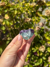 Load image into Gallery viewer, Blue Fluorite Heart 35HV