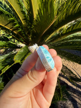 Load image into Gallery viewer, Larimar Teardrop Necklace 84NU